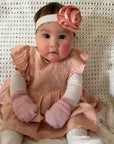 Baby Merino Mittens | Ballet Pink