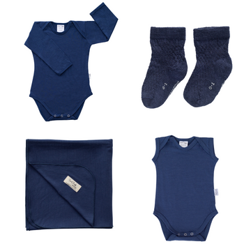 Baby Merino Essentials Gift Pack | Navy