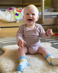 Baby Merino Crew Socks | Vanilla