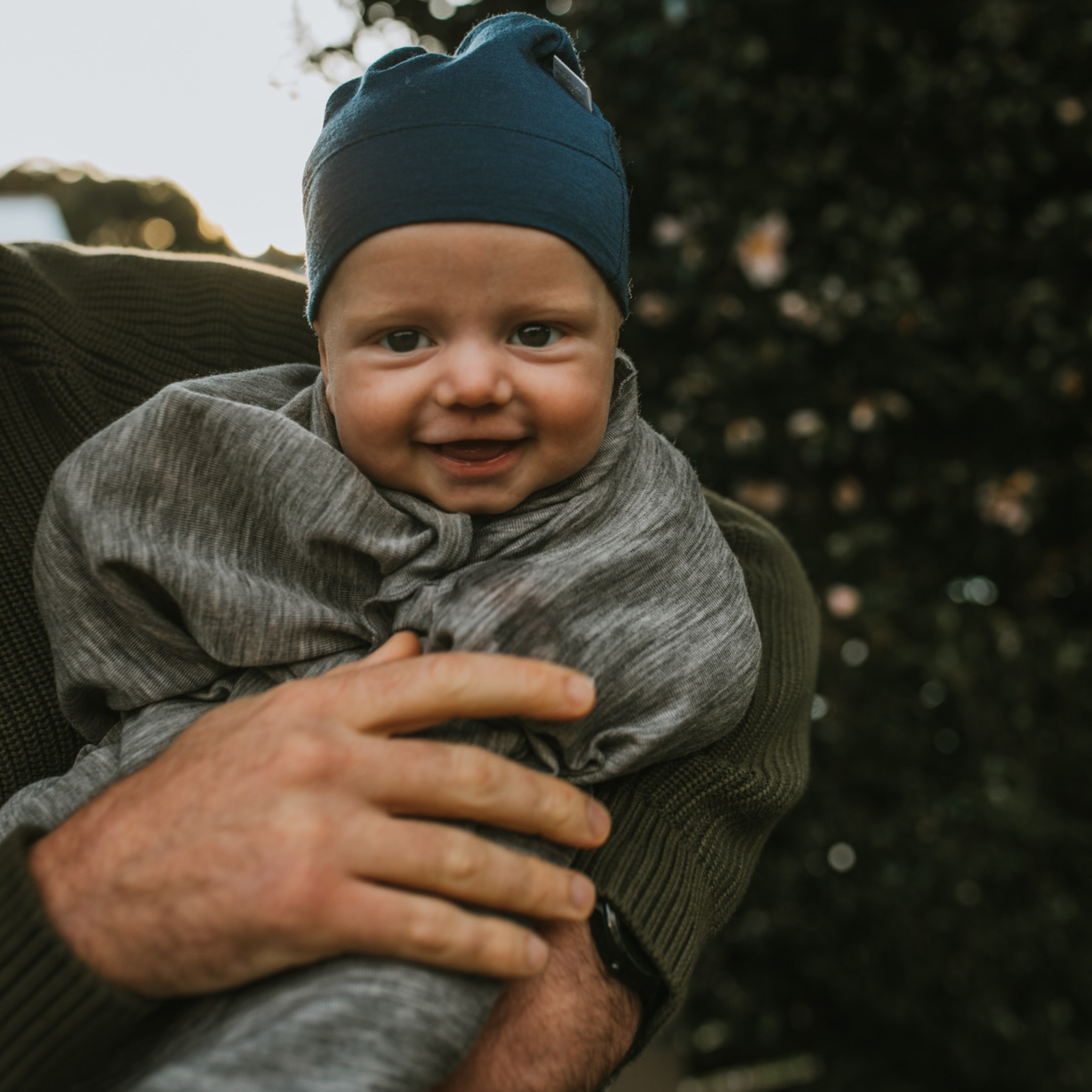 Baby best sale wearing beanie