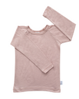 Kids Merino Long Sleeve Top | Blush