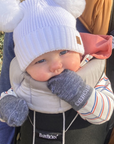 Baby Merino Mittens | Vanilla