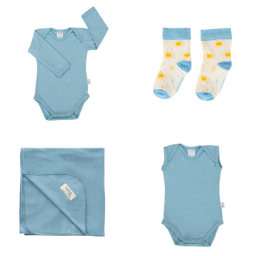 Baby Merino Essentials Gift Pack | Sky Blue