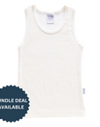 Merino Singlet | Vanilla