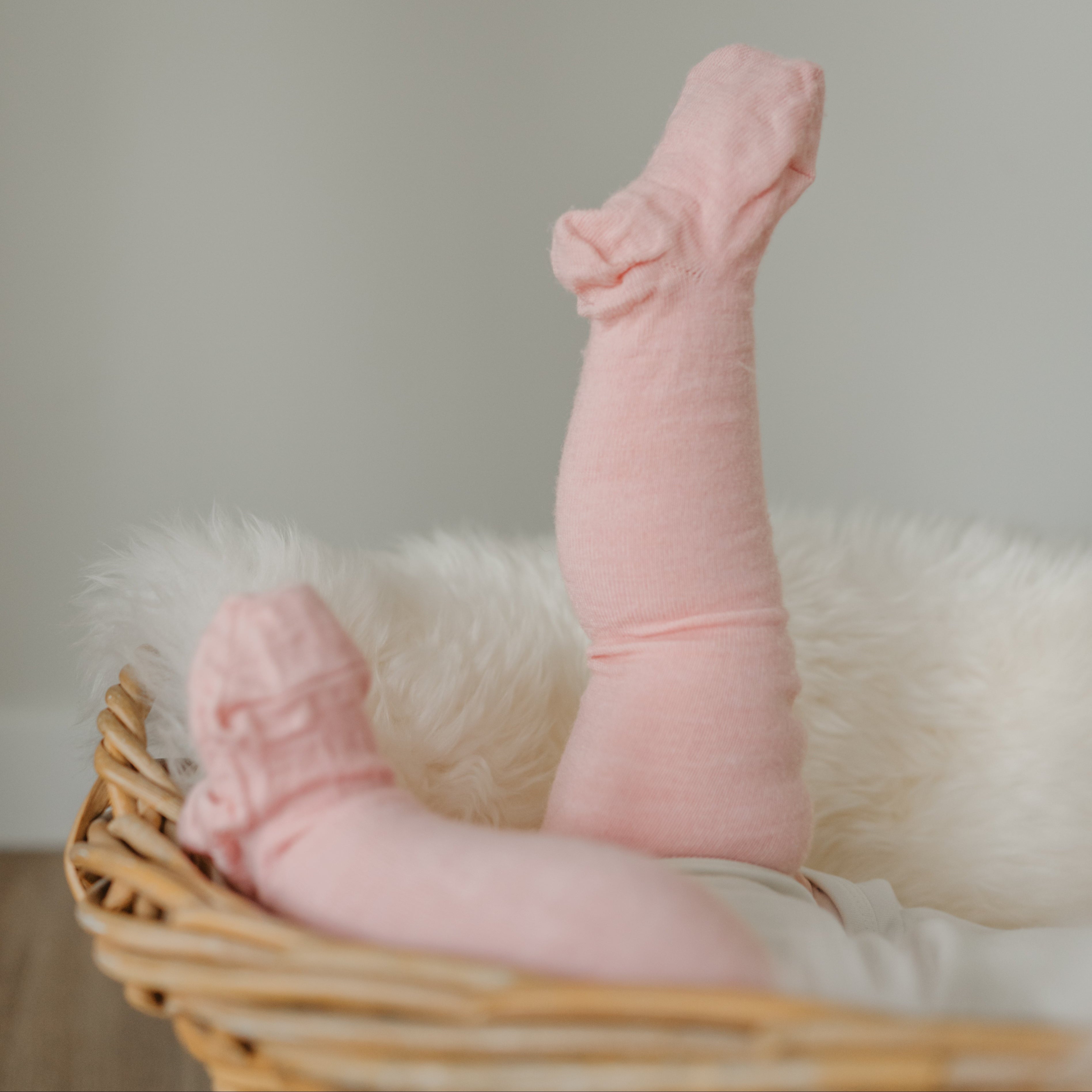 Merino Tights | Pink