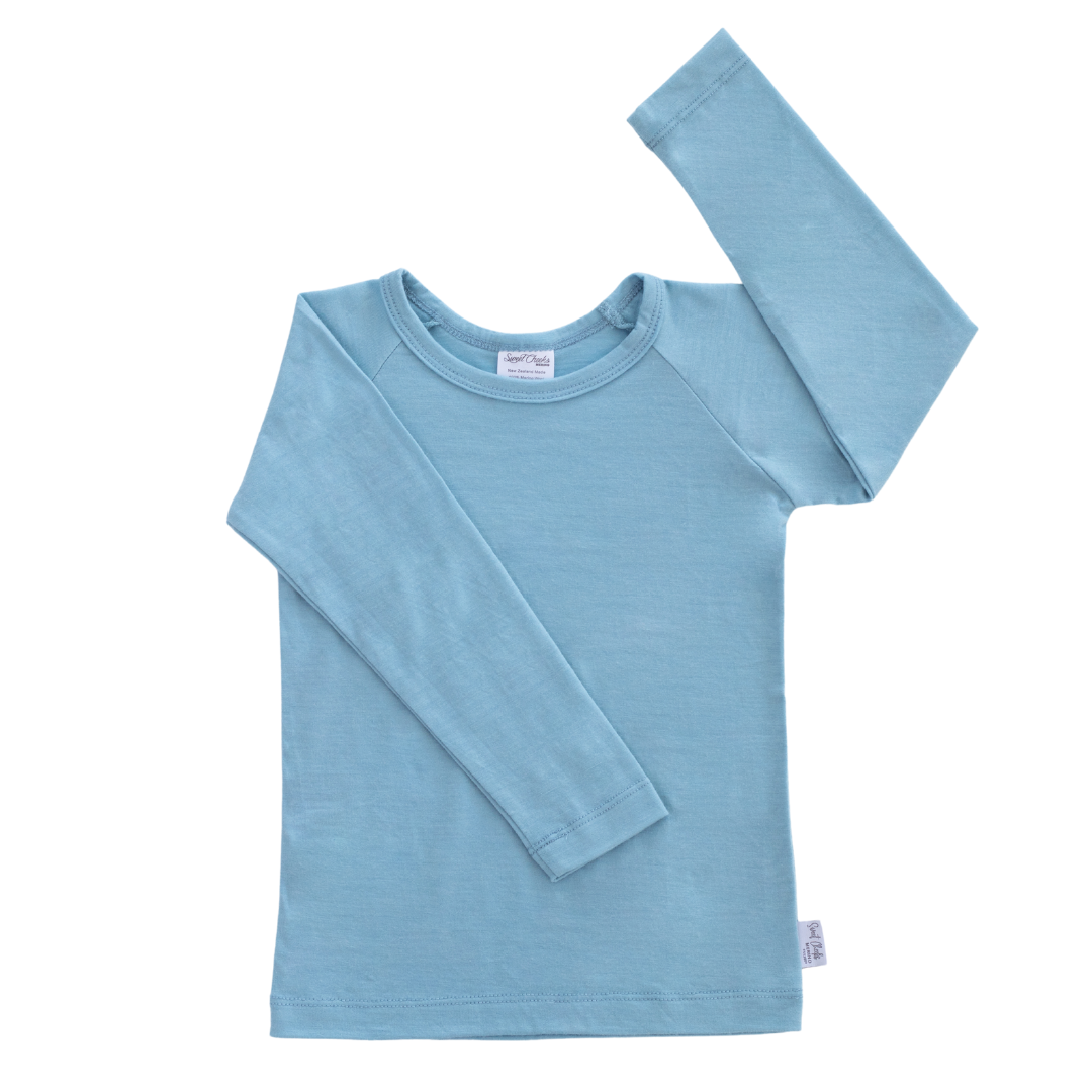Long Sleeve Top | Sky Blue