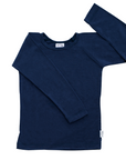 Kids Merino Long Sleeve Top | Indigo