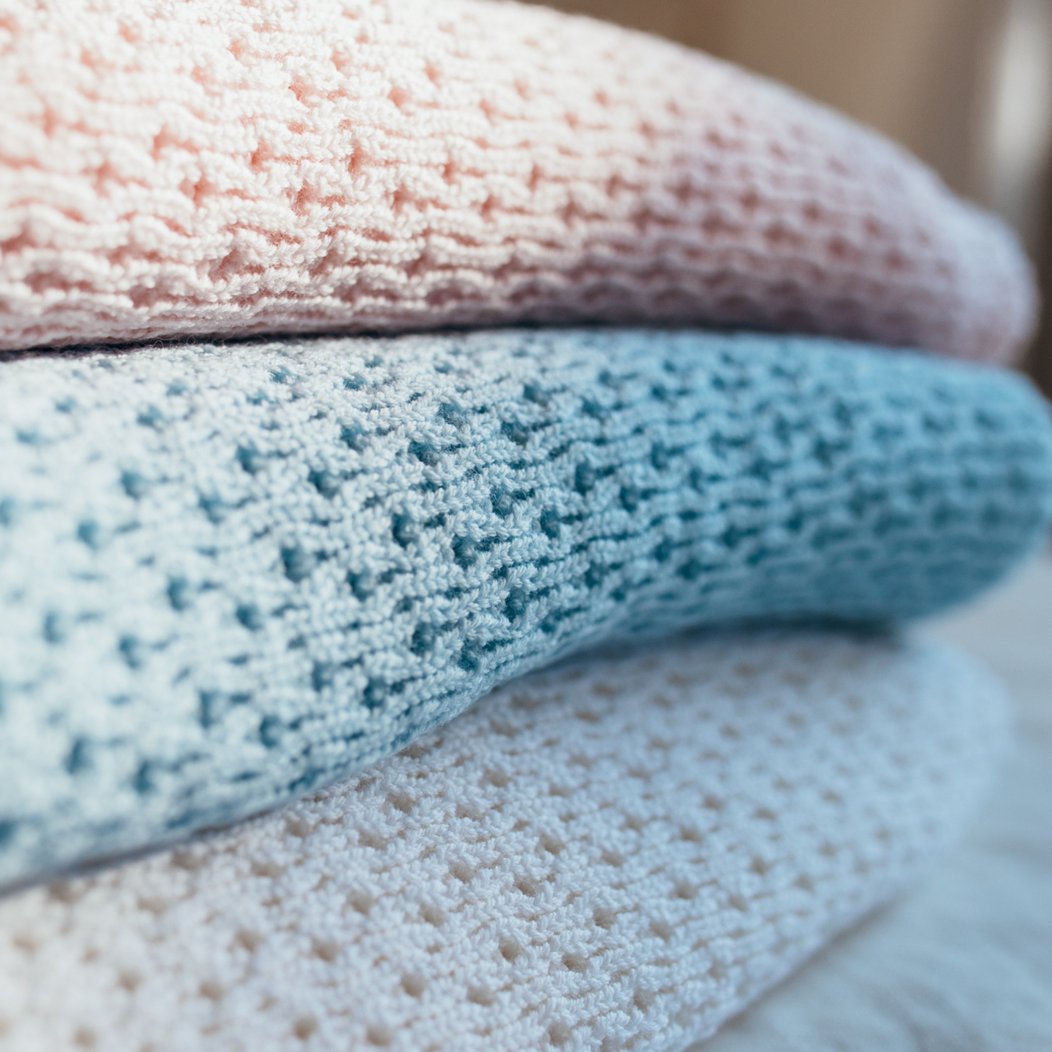 Merino Knit Blanket | Oatmeal